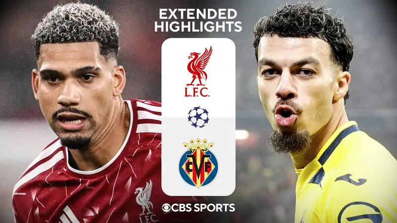 Premier League highlights broadcast with the match score graphic
